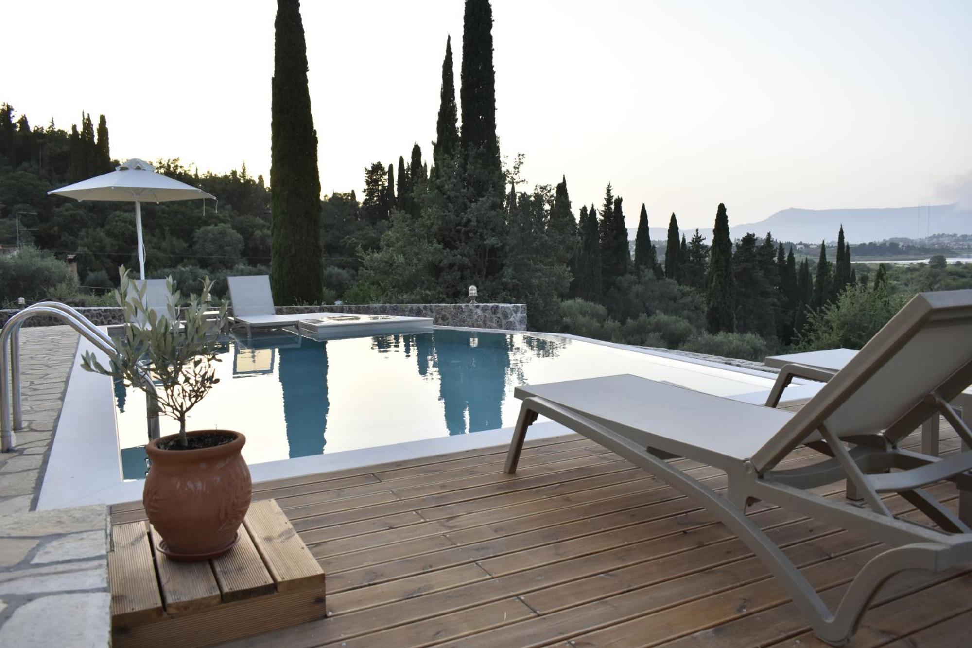 Corfu View Deluxe Villa Perama  Dış mekan fotoğraf
